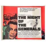 The Night of the Generals 1967 vintage movie...