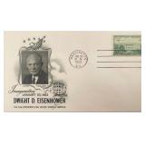 34th POTUS Eisenhower Inauguration envelope