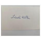 Lincoln Kirstein original signature