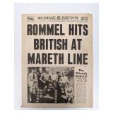 Sunday News 1943 Vintage Newspaper