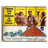 The Hills Run Red 1966 vintage movie poster
