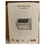 Outdoor Solar Garden Stair Step LED Light Set...