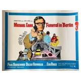 Funeral in Berlin 1966 vintage movie poster
