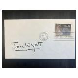 Father Knows Best Jane Wyatt signed first day...