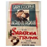 Saratoga Trunk vintage movie poster