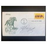 Laffit Pincay signed first day cover