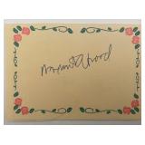 Novelist Richard Ford signature