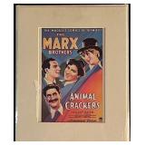 The Marx Brothers Animal Crackers Print Matted