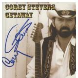 Corey Stevens signed 'Getaway' CD cover