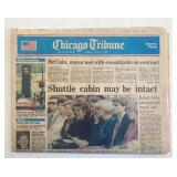 Chicago Tribune Original 1986 Vintage Newspaper