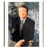 Journalist Steve Kroft signed photo
