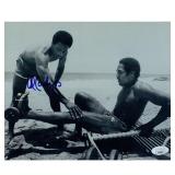 Al Cowlings  with OJ Simpson signed photo. JSA...