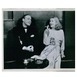 The Lunts signed photo. JSA Authenticated