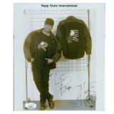 Public Enemy Rapper Chuck D signed photo. JSA...