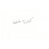 MLB Star Mahlon Duckett signed print.