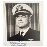 US Navy Pierre Charbonnet signed photo