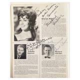 Metropolitan Opera Bizet's Carmen cast signed...