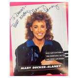 Gold Medalist Mary Decker- Slaney signed photo