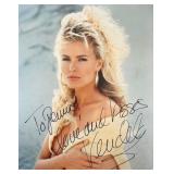 Supermodel Vendela signed photo