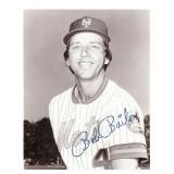 Bob Bailor signed MLB photo