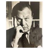 Designer Bill Blass signed photo