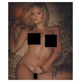 Playboy Playmate Ashley Hobbs Signed Photo