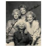 The Golden Girls cast signed photo