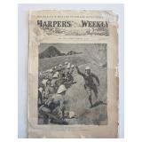 New York Harper's Weekly Original 1900 Vintage...