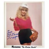 Morganna signed photo