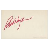 Robert Hays 'Airplane the movie' signature cut