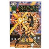 Model Brinke Stevens Signed Chaos 1994 Brinke...