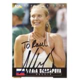 Tennis Champion Maria Sharapova signed trading...