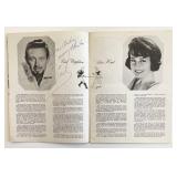 Kiss Me Kate signed Program