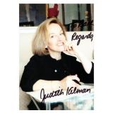 Author Judith Kelman signed photo