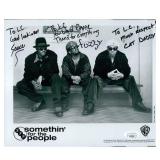 Public Enemy Rapper Chuck D signed photo. JSA...