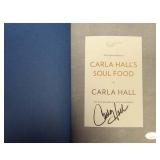 Chef Carla Hall Signed Soul Food First Edition...