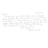 1940's Second Baseman Mahlon Duckett signed note