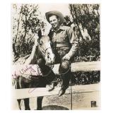 The Arizona Cowboy Rex Allen signed photo