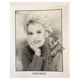 Follow The Boys Janis Paige signed photo