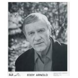 Eddy Arnold signed RCA Records promo photo