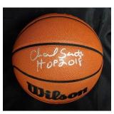 Boston Celtics Charlie Scott Signed Basketball...