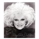 Eight On The Lam Phyllis Diller signed photo
