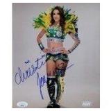 AEW Christi Jaynes Impact Signed Photo