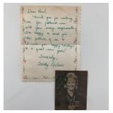 Olympian Sandy Neilson handwritten and signed...