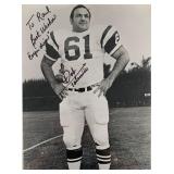 Houston Oiler Bob Tatamiana signed photo