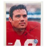 Johnny Robinson signed photo