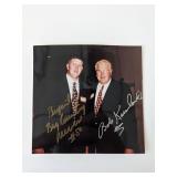 Bryant Reeves and Bob Kurland signed photo