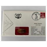 L-1011 Tristar gold stamped FDC commemorating...