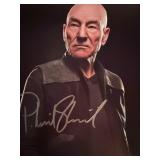 Star Trek Patrick Stewart signed photo