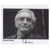 Edward Albee Signed Photo